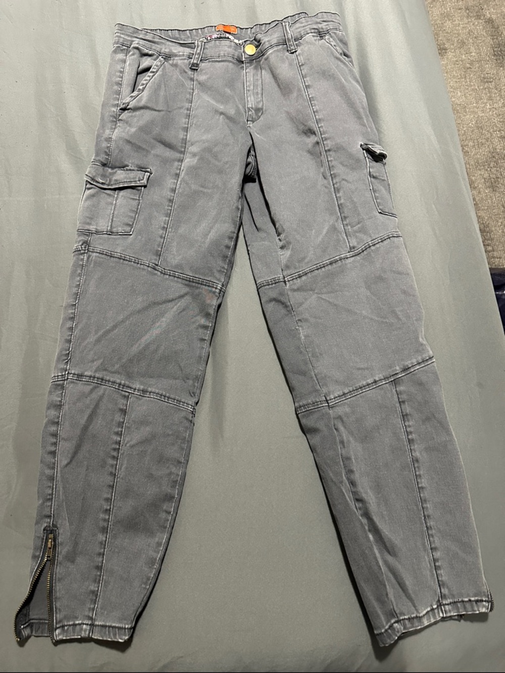 ModCloth women's Slate Gray Cargo Pants
